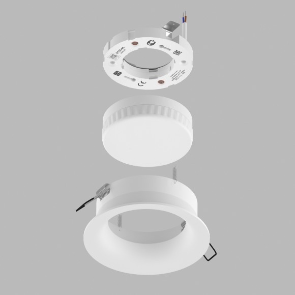 Светильник встраиваемый 220В GX53 15W  Levigo Lightstar 010046