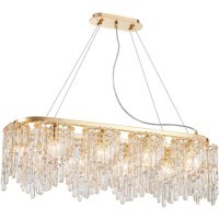 4724-10P, подвесная люстра, L1000xW280xH800/1300, 10xE14x40W, excluded