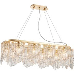 4724-10P, подвесная люстра, L1000xW280xH800/1300, 10xE14x40W, excluded