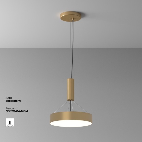 Потолочный светильник Technical C032CL-36W4K-RD-MG