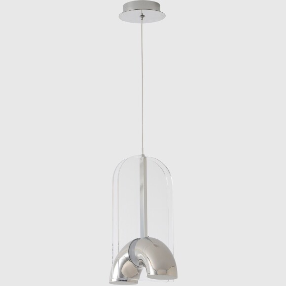 Светильник подвесной Crystal Lux ELEMENT SP12W LED CHROME 4021/212