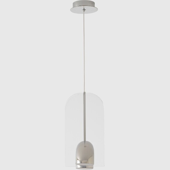 Светильник подвесной Crystal Lux ELEMENT SP12W LED CHROME 4021/212