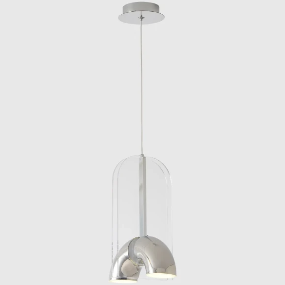 Светильник подвесной Crystal Lux ELEMENT SP12W LED CHROME 4021/212