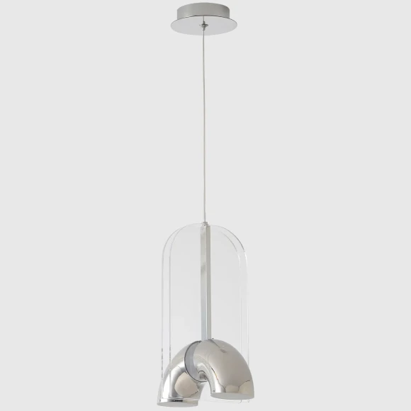 Светильник подвесной Crystal Lux ELEMENT SP12W LED CHROME 4021/212