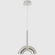 Светильник подвесной Crystal Lux ELEMENT SP12W LED CHROME 4021/212