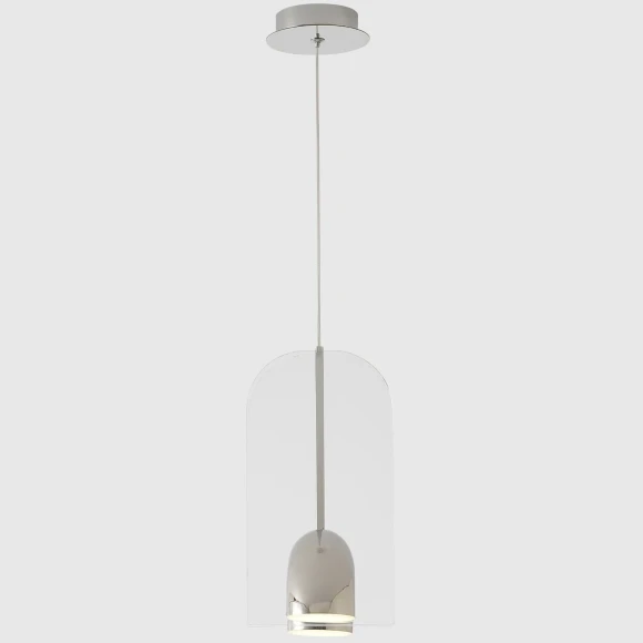Светильник подвесной Crystal Lux ELEMENT SP12W LED CHROME 4021/212