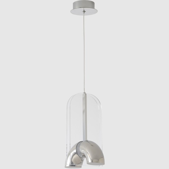 Светильник подвесной Crystal Lux ELEMENT SP12W LED CHROME 4021/212