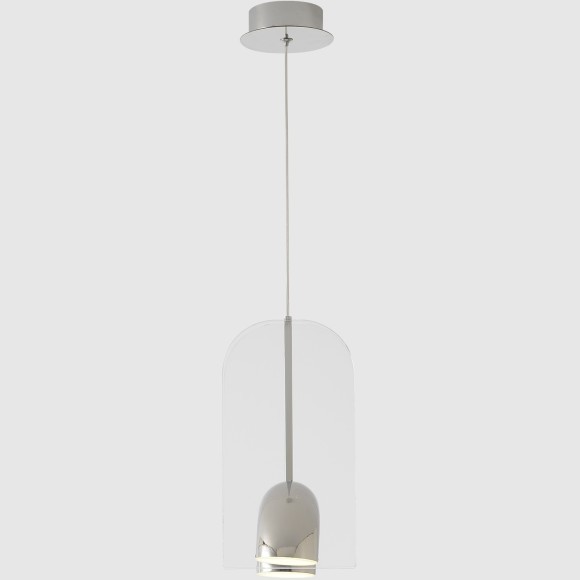 Светильник подвесной Crystal Lux ELEMENT SP12W LED CHROME 4021/212