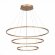 ST605.243.114 Светильник подвесной ST-Luce Золотистый/Белый LED 1*114W 4000K Подвесные светильники