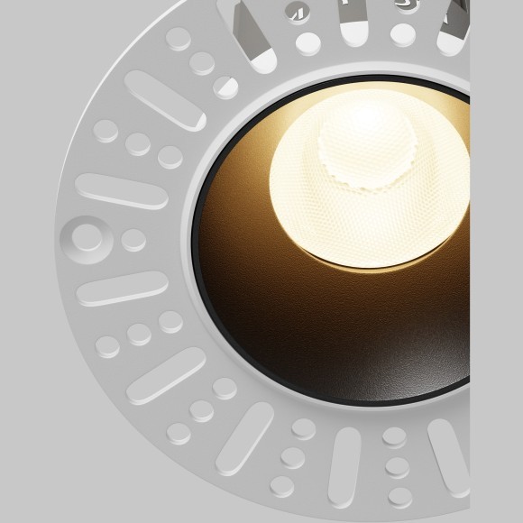 Встраиваемый светильник Maytoni Dip Hight LED Ra90 Lm1060 3000K 10Вт 50° DL119-10W-3K-TRS-B