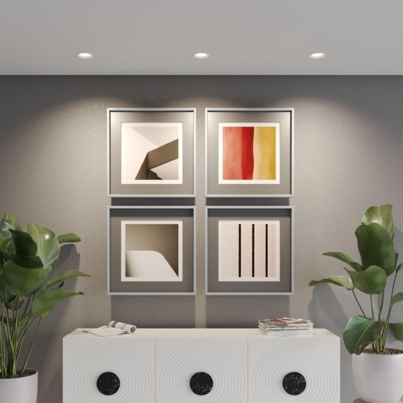 359840 WIR NT25 502 белый Светильник встраиваемый с переключателем цв. температуры и угла рассеивания IP44 LED 10W 220-240V 2700К\3200К\4000К RAYNE