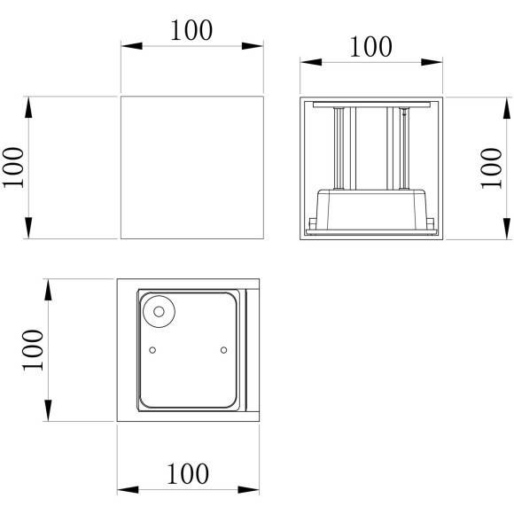 Архитектурная подсветка светодиодная Fulton O572WL-L20W3K IP54