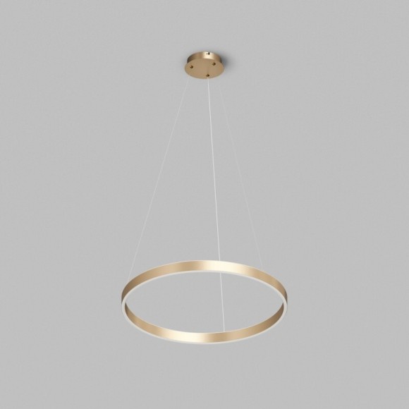 DK6273-SG Светильник подвесной золотое кольцо с переключателем цветовой температуры 60 Вт 3000–4000К