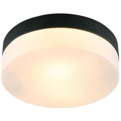 Настенно-потолочный светильник Arte Lamp A6047PL-2BK AQUA-TABLET IP44 под лампы 2xE27 60W Настенно-потолочный светильник Arte Lamp A6047PL-2BK AQUA-TABLET IP44 под лампы 2xE27 60W