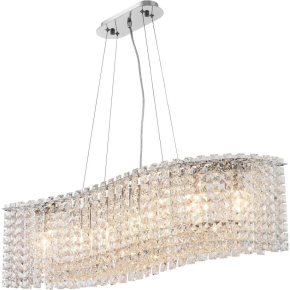Люстра подвесная хрустальная 2179/09/07PL Stilfort, серия Delone