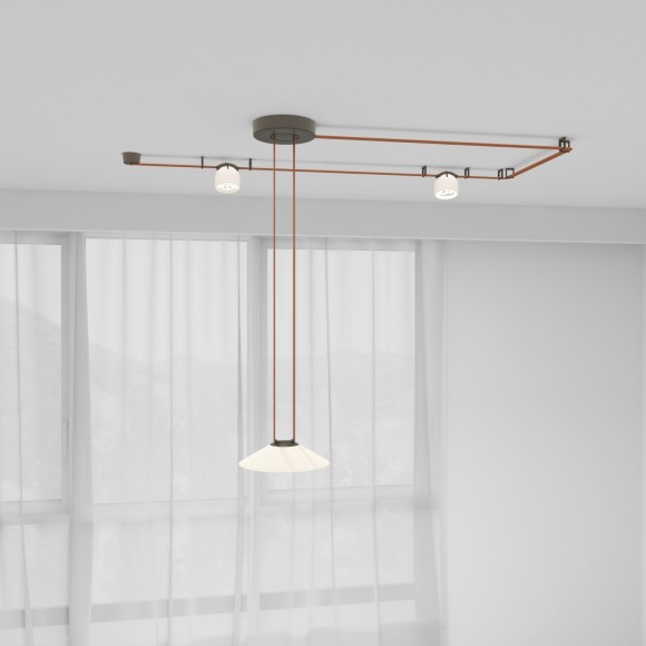 Готовая ременная трековая система Denkirs Belty DK55SET02-01-BR Готовая ременная трековая система Denkirs Belty DK55SET02-01-BR