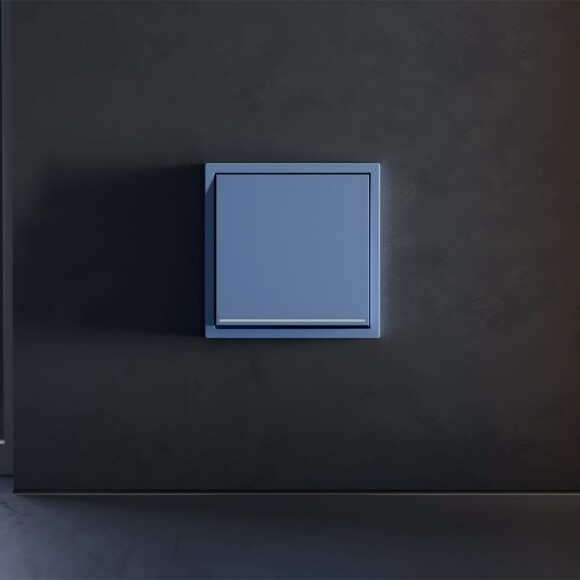 Клавиша для выключателя/переключателя одноклавишного с подсветкой, S70 (деним) Клавиша для выключателя/переключателя одноклавишного с подсветкой, S70 (деним)