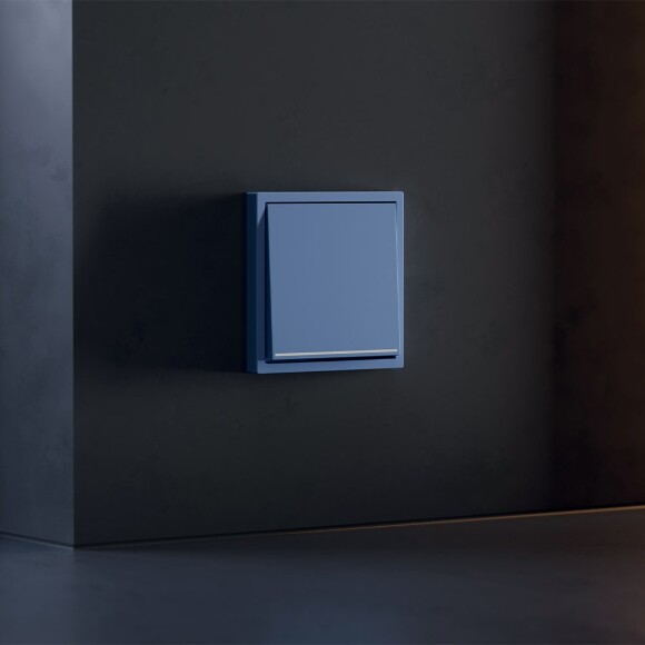 Клавиша для выключателя/переключателя одноклавишного с подсветкой, S70 (деним) Клавиша для выключателя/переключателя одноклавишного с подсветкой, S70 (деним)