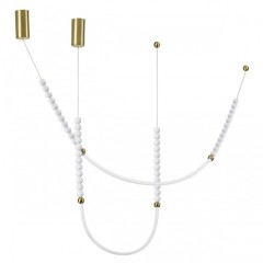 Потолочный светильник (в комплекте 2 нити) LED 24W 3000K Odeon Light MONELLA 6639/24CL Потолочный светильник (в комплекте 2 нити) LED 24W 3000K Odeon Light MONELLA 6639/24CL