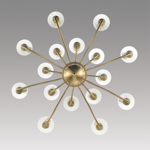 8033/16 CLASSI LN24 медь, металл/стекло Люстра подвесная Е14 16*40W 220V INCANTO