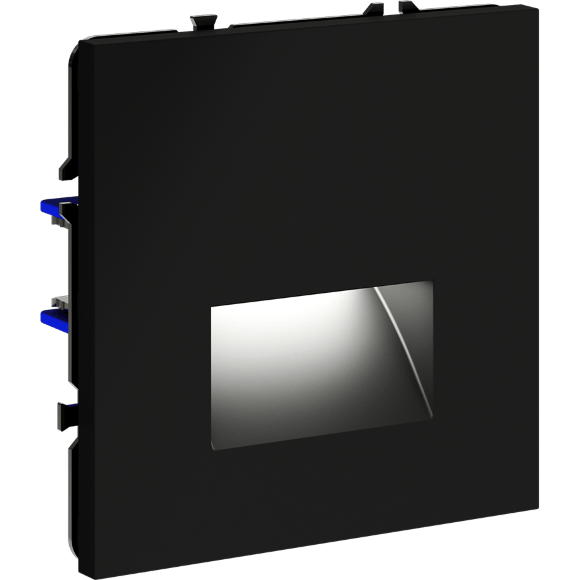 Подсветка светодиодная встраиваемая VOLTUM S70, (черный матовый)