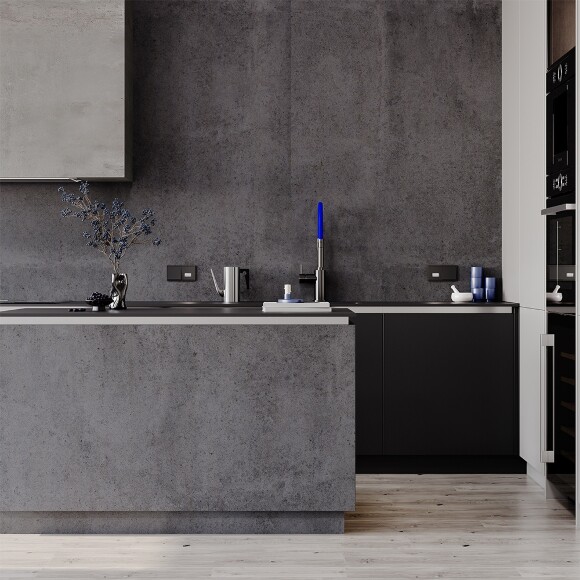 Подсветка светодиодная встраиваемая VOLTUM S70, (черный матовый)