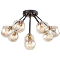 Люстра потолочная Lussole LSP-8275 OUACHITA IP21 под лампы 8xE14 320W