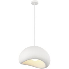 SL1522.503.01 Светильник подвесной ST-Luce белый/белый E27 1*60W WABI SABI SL1522.503.01 Светильник подвесной ST-Luce белый/белый E27 1*60W WABI SABI