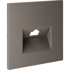 Накладка для розетки компьютерной RJ45 кат.6, S70 (капучино)