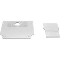 Комплект торцевых заглушек 2шт для 509426/509436 в натяжной потолок  Uno Pro Lightstar 509466