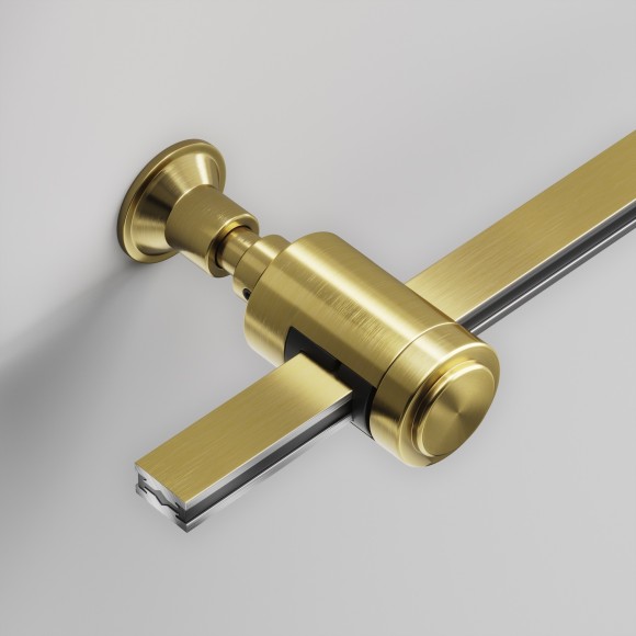 Настенное одинарное отступное крепление без питания TRA155CW-S1-BS