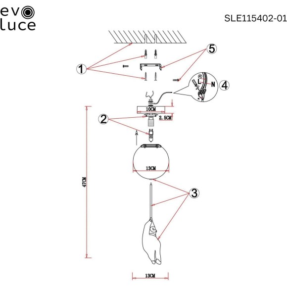 SLE115402-01 Подвес Белый/Белый G9 1*40W MODENA SLE115402-01 Подвес Белый/Белый G9 1*40W MODENA
