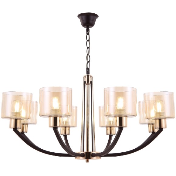 Люстра паук Freya FR5003PL-08B Teodora под лампы 8xE27 60W