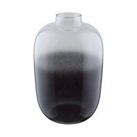 421388 CULASI Декоративная ваза H450 ø300 стекло дымчатый серый
