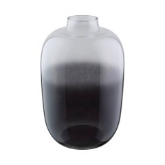 421388 CULASI Декоративная ваза H450 ø300 стекло дымчатый серый
