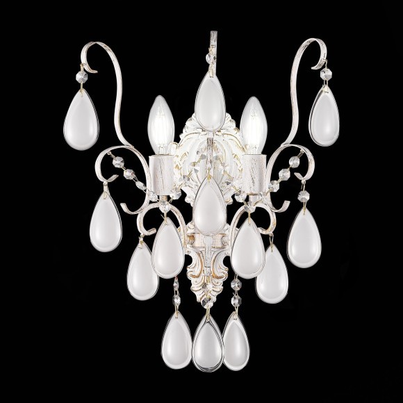 SLE160301-02 Светильник настенный Золотистый/Белый матовый E14 2*60W MAGONZA SLE160301-02 Светильник настенный Золотистый/Белый матовый E14 2*60W MAGONZA