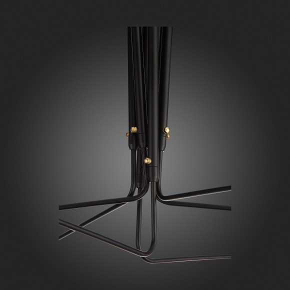 SL305.402.06 Люстра потолочная ST-Luce Черный/Черный, Белый E27 6*60W SPRUZZO SL305.402.06 Люстра потолочная ST-Luce Черный/Черный, Белый E27 6*60W SPRUZZO