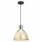 SLE114723-01 Подвес Черный/Янтарный E27 1*60W BACCHI