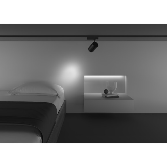 Трековый светильник трехфазный 220V светодиодный Vuoro TR029-3-20W3K-S-B