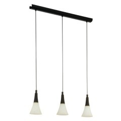 90734 EGLO BALSAMO Потолочная люстра с 3 лампами E14, 180Вт, коричневый, металл, стекло 90734 EGLO BALSAMO Потолочная люстра с 3 лампами E14, 180Вт, коричневый, металл, стекло