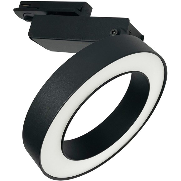 Однофазный двужильный светодиодный трековый светильник Maytoni Unity TR044-1-12W4K-B Rim 4000К 650Лм CRI85+ 110° 12Вт