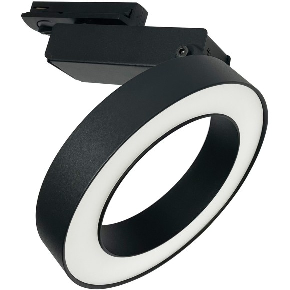 Однофазный двужильный светодиодный трековый светильник Maytoni Unity TR044-1-12W4K-B Rim 4000К 650Лм CRI85+ 110° 12Вт