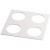 357911 SPOT NT19 287 белый Рамка декоративная к артикулам 357585-357587, 357589, 357909-357910 METIS