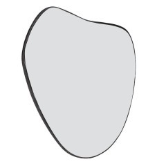 425007 BANI Декоративное зеркало L610 B10 H555 дерево зеркальное стекло черный скандинавский 425007 BANI Декоративное зеркало L610 B10 H555 дерево зеркальное стекло черный скандинавский