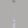 Светильник подвесной Crystal Lux IRIS SP1 B TRANSPARENT