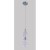 Светильник подвесной Crystal Lux IRIS SP1 B TRANSPARENT