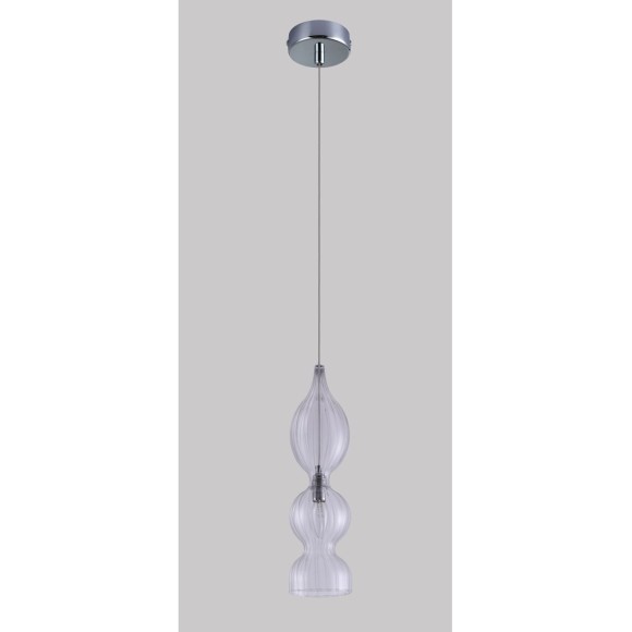 Светильник подвесной Crystal Lux IRIS SP1 B TRANSPARENT