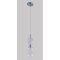 Светильник подвесной Crystal Lux IRIS SP1 B TRANSPARENT