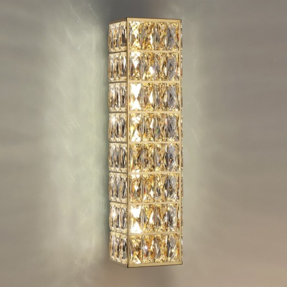 4926/9WL L-VISION ODL24 481 золото/металл/хрусталь Настенный светильник LED 9W 4000K 508Лм PANTA