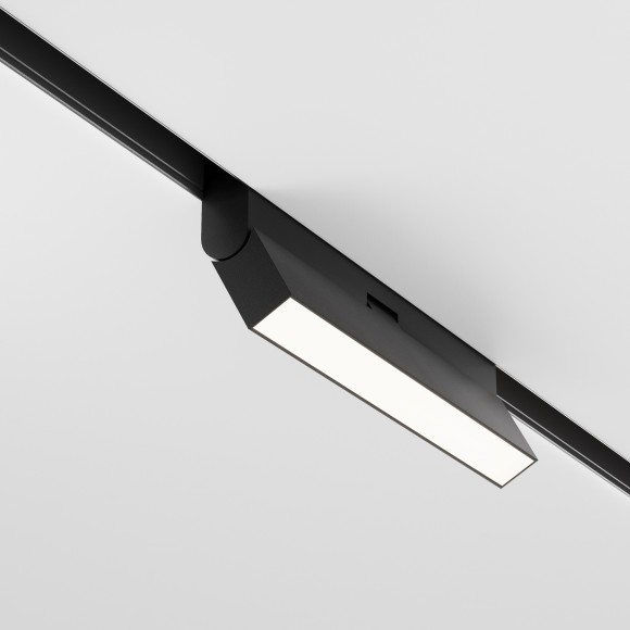 TR036-4-12W3K-DS-B Трековый магнитный SMART (App, Bluetooth Mesh, Алиса) светодиодный светильник Maytoni Exility CRI90+ 2700-6000К 780Лм 120° 12Вт